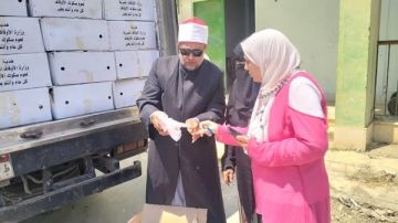 الإسماعيلية والسويس تتسلمان أولى دفعات لحوم صكوك الأضاحي من وزارة الأوقاف الإسماعيلية والسويس تتسلمان أولى دفعات لحوم صكوك الأضاحي من وزارة الأوقاف