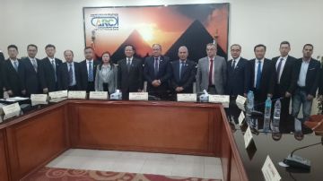 وفد جامعة yangzhou الصينية يزور مركز البحوث الزراعية لدراسة التعاون وفد جامعة yangzhou الصينية يزور مركز البحوث الزراعية لدراسة التعاون