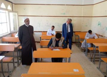 جولة ميدانية على لجان الشهادة الثانوية الأزهرية في محافظة مطروح