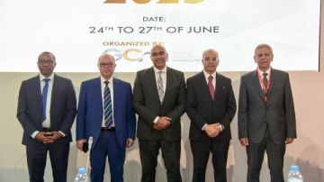 الدواء تعلن التزامها بدعم جهود تعزيز تصنيع المستحضرات العلاجية والتكامل الأفريقي الدواء تعلن التزامها بدعم جهود تعزيز تصنيع المستحضرات العلاجية والتكامل الأفريقي