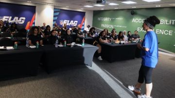 مديرة تطوير كرة القدم العلم الدولية: مصر تحقق انتشارا واسعا للعبة وتستطيع المنافسة في الأولمبياد مديرة تطوير كرة القدم العلم الدولية: مصر تحقق انتشارا واسعا للعبة وتستطيع المنافسة في الأولمبياد