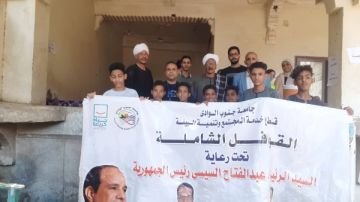 قافلة مجانية لـ جنوب الوادي.. علاج 686 شخصا في قرية السمطا بقنا