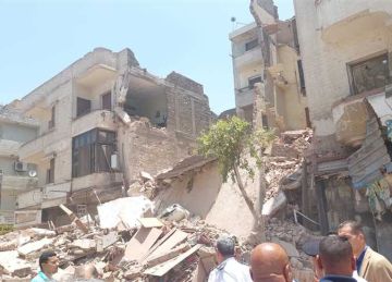 نجل مصابة في حادث انهيار عقار شبرا : محدش استجاب لنا بعد قرار إعادة الترميم نجل مصابة في حادث انهيار عقار شبرا : محدش استجاب لنا بعد قرار إعادة الترميم