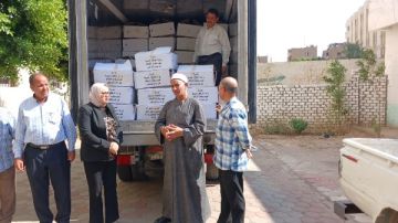 محافظة الفيوم تتسلم أولى دفعات لحوم صكوك الأضاحي لهذا العام