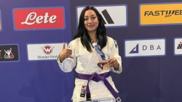 في أول تمثيل دولي رسمي لاتحاد الجوجيتسو.. هند رزق تحصد ذهبية بطولة البحر المتوسط بروما