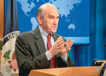 الصقر الجمهوري إليوت إبرامز لـ المصري اليوم : الملف الإيراني أولوية لدول الخليج مقارنة بملف غزة