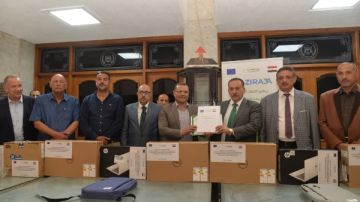 أسيوط.. تسليم دفعة من معدات برنامج الاتحاد الأوروبي لدعم الثروة الحيوانية أسيوط.. تسليم دفعة من معدات برنامج الاتحاد الأوروبي لدعم الثروة الحيوانية