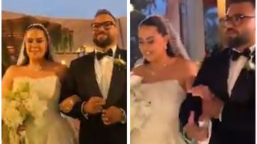 الصور الأولى من حفل زفاف ابنة مفيدة شيحة.. شاهد الصور الأولى من حفل زفاف ابنة مفيدة شيحة.. شاهد