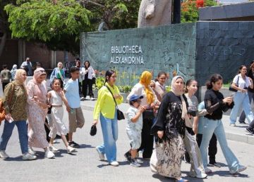 أطفال مستشفى 57357 يزورون مكتبة الإسكندرية (صور) أطفال مستشفى 57357 يزورون مكتبة الإسكندرية (صور)