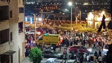 بعد شقيق سيدة المطار .. ضحايا بحادث جديد على كورنيش المقطم صور