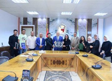 لدعم أهداف التنمية المستدامة.. طلاب بكلية آداب سوهاج يصممون أطلسا للمحافظة لدعم أهداف التنمية المستدامة.. طلاب بكلية آداب سوهاج يصممون أطلسا للمحافظة