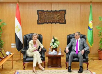 وفد سفراء الاتحاد الأوروبي بالقاهرة يبحث المساهمة في تحسين حياة السكان في الفيوم