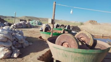 إزالة 12 طاحونة ذهب في قرية الأشراف بقنا