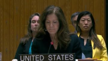 زلة لسان تثير العاصفة: سفيرة واشنطن تتهم إسرائيل بـ الفوضى والإرهاب فيديو