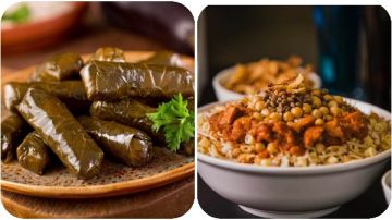 الكشري عبقري والمحشي صحي.. أكلات مصرية تقليدية تتمتع بقيمة غذائية عالية الكشري عبقري والمحشي صحي.. أكلات مصرية تقليدية تتمتع بقيمة غذائية عالية