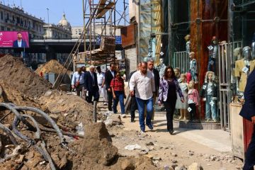 بتكلفة 38 مليون جنيه.. التنمية المحلية تتفقد تطوير سوق العتبة بالموسكي وتلتقي أصحاب المحلات التجارية