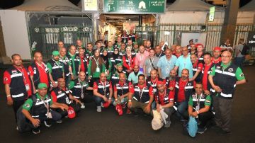 رئيس بعثة حج الجمعيات الأهلية يراجع خطة تصعيد الحجاج إلى عرفات غدا