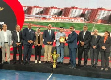 اللقب سكندري.. وزير الرياضة ومحافظ القليوبية يشهدان نهائي دوري مراكز الشباب كرة اليد (صور)