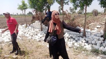 إزالة حالة تعد على أرض زراعية بشنبارة الميمونة في الشرقية