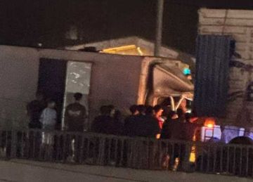 مصرع 3 من أسرة واحدة في انقلاب سيارة أعلى كوبري قويسنا بـ المنوفية