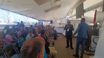 على متن السفينة ستاتسراد ليمكول ..مصر تشارك في صياغة مستقبل الاقتصاد الأزرق