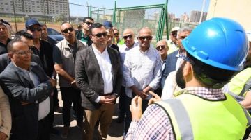 لخدمة 4.5 مليون نسمة.. وزير الإسكان يتفقد محطة التنقية الشرقية بالإسكندرية