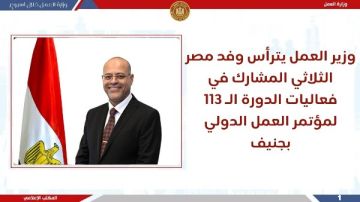 وزارة العمل في إسبوع.. جبران يترأس وفد مصر بمؤتمر العمل الدولي بجنيف.. وقرار تاريخي باعتماد فلسطين كعضو مراقب في المنظمة
