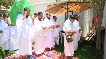 وزيرة التضامن تطمئن على حجاج الجمعيات الأهلية وتوجه بتوفير كامل الخدمات داخل المخيمات بمشعر عرفات