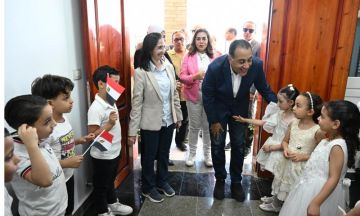 رئيس الوزراء يتفقد مركز تنمية الأسرة والطفل بزاوية صقر