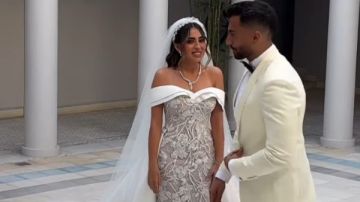 محظوظون .. أول تعليق من يوسف حشيش بعد زواجه من منة عدلي القيعي