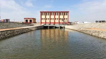 وزير الري يتابع الاستلام النهائي لمحطة جنوب بورسعيد الجديدة لتحسين الصرف الزراعي وزير الري يتابع الاستلام النهائي لمحطة جنوب بورسعيد الجديدة لتحسين الصرف الزراعي