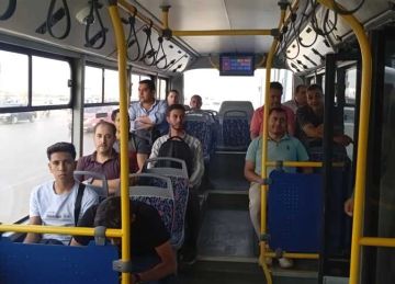 بدء التشغيل التجريبي بالركاب للمرحلة الأولى من مشروع الأتوبيس الترددي BRT (صور) بدء التشغيل التجريبي بالركاب للمرحلة الأولى من مشروع الأتوبيس الترددي BRT (صور)