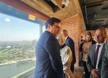 افتتاح استوديو نجيب محفوظ بمبنى الإذاعة والتليفزيون بحضور كريمة الأديب العالمي