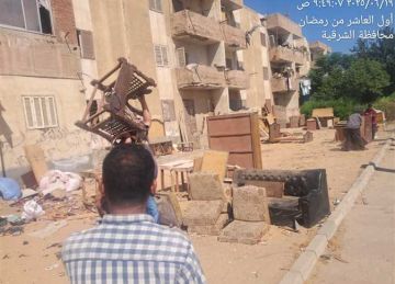 تنفيذ 64 قرار غلق وتشميع في حملة مكبرة بمدينة العاشر من رمضان