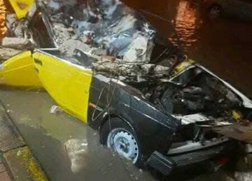  مصر أكتوبر يتكفل بتوفير تاكسي جديد لسائق الإسكندرية المتضرر من العواصف الثلجية والأمطار