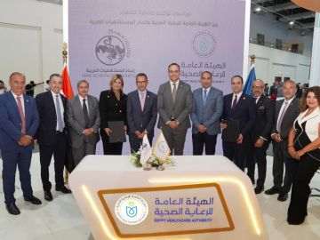 توقيع 4 بروتوكولات تعزز الرعاية الصحية الذكية والتكامل المؤسسي والتوسع في خدمات التشخيص والتأمين الطبي توقيع 4 بروتوكولات تعزز الرعاية الصحية الذكية والتكامل المؤسسي والتوسع في خدمات التشخيص والتأمين الطبي