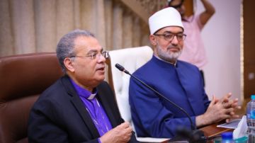 زيارة ود ومحبة.. رئيس الطائفة الإنجيلية يهنئ مفتي الجمهورية بمناسبة عيد الأضحى