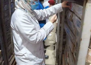 ضبط 20 طن لحوم ودواجن مجهولة المصدر وغير صالحة للاستهلاك الآدمي بالشرقية