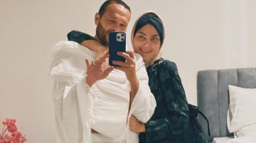 رحلة تغذي الروح وتغسل القلب.. ريهام حجاج تنشر صورها من الأراضي المقدسة