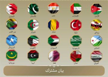 20 دولة عربية وإسلامية يعلنون رفضهم وإدانتهم الهجمات الإسرائيلية على إيران