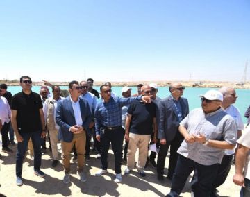 وزير الإسكان يتفقد مشروع بحيرات نيو مارينا والطرق والمداخل بـ مارينا الساحل الشمالي وزير الإسكان يتفقد مشروع بحيرات نيو مارينا والطرق والمداخل بـ مارينا الساحل الشمالي