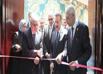 افتتاح مركز الاختبارات الإلكترونية بجامعة المنوفية