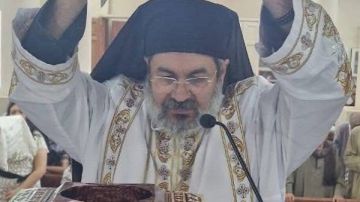 الأنبا توما يترأس القداس الإلهي بكنيسة مار جرجس بجهينة