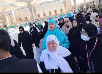 بعثة حج الجمعيات الأهلية تنظم زيارة جماعية للروضة الشريفة.. وسيارات مخصصة لنقل كبار السن