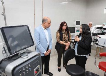 من أقدم المستشفيات التخصصية في الصعيد .. محافظ المنيا يفتتح تطوير مستشفى الرمد 