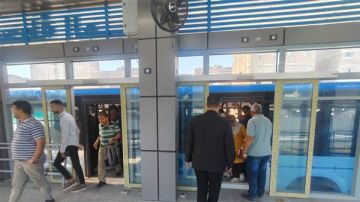 اليوم.. بدء التشغيل التجريبي بالركاب للمرحلة الأولى من مشروع الأتوبيس الترددي