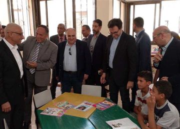 وزير الثقافة ومحافظ شمال سيناء يفتتحان مكتبة بقرية نجيلة وزير الثقافة ومحافظ شمال سيناء يفتتحان مكتبة بقرية نجيلة