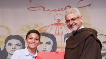 تكريم علي البيلي في المركز الكاثوليكي المصري للسينما عن مسلسل لام شمسية