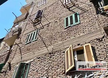 إخلاء 4 عقارات في السيدة زينب إثر حادث انهيار الأسبوع الماضي (صور)