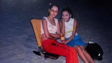 راندا البحيري تنشر صورة نادرة مع ياسمين رئيس في المراهقة